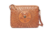 Rugged Hide Crossbody Bag Willow RH-4277